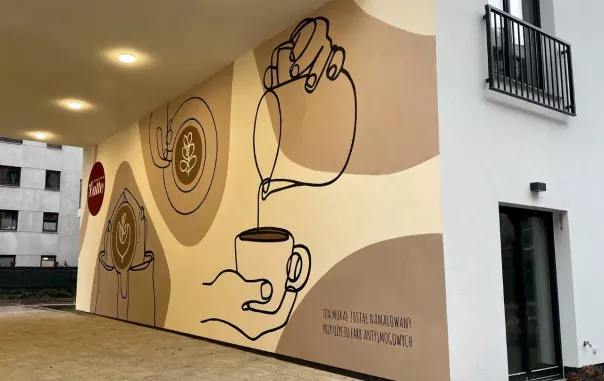 Mural na Osiedlu Latte